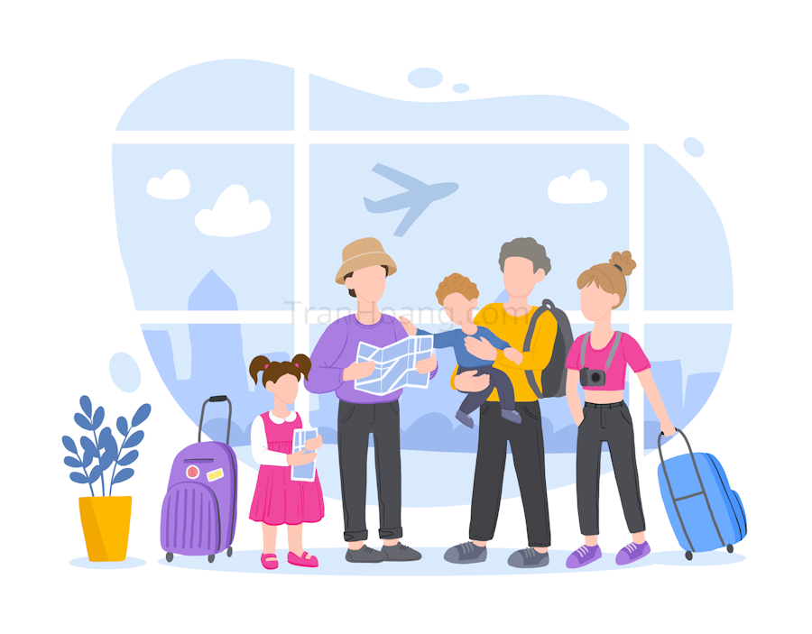 du lịch nước ngoài cùng gia đình
